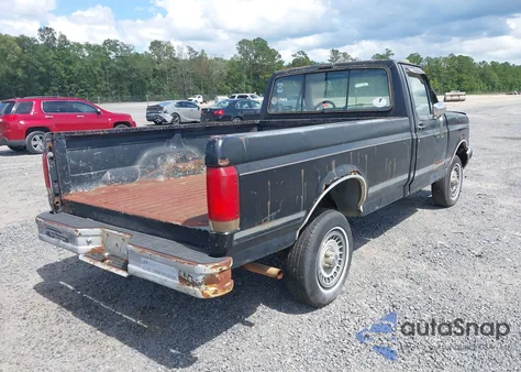 1989 Ford F150 из США, поврежденный, VIN 2FTEF14N0KCA90438